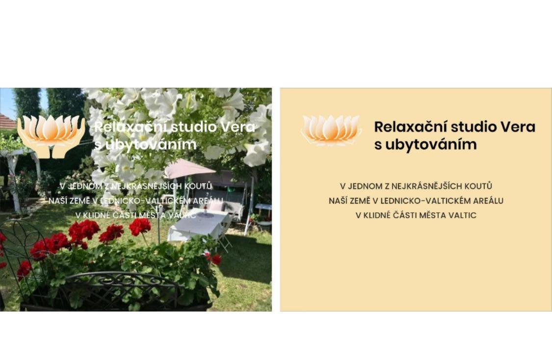 Relaxacni Studio Vera S Ubytovanim Valtice Kültér fotó